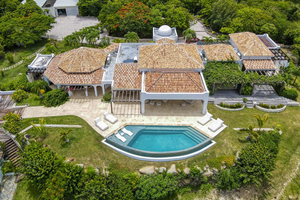 A louer villa 3 chambres Simpson Bay Saint Martin_ Vue aérienne - 41